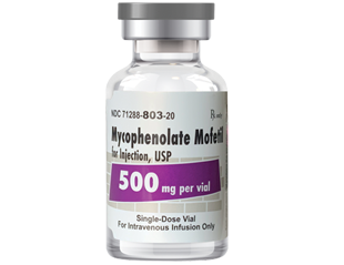Mycophenolate Mofetil for Injection, USP